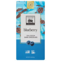 Endangered Species Dark Chocolate, Blueberry, 72% Cocoa - 3 Ounce 