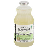 Lakewood Juice, Organic, Whole Leaf Aloe - 32 Ounce 