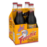 Frostie Root Beer, Diet, Caffeine Free - 4 Each 