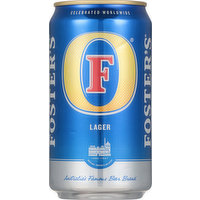 Foster's Beer, Lager - 25.4 Fluid ounce 
