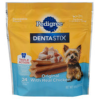 Pedigree Treats for Dogs, Original with Real Chicken, Toy/Small - 24 Each 
