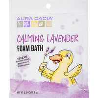 Aura Cacia Foam Bath, Calming, Lavender Essential Oil