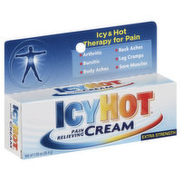 Icy Hot Pain Relieving Cream, Extra Strength - 1.25 Ounce 