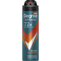 Degree Antiperspirant Deodorant, Adventure, Dry Spray - 3.8 Ounce 