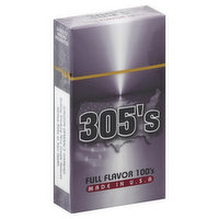 305's Cigarettes, Full Flavor, 100's - 20 Each 