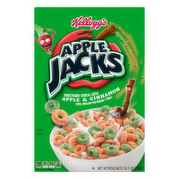 Apple Jacks Cereal, Apple & Cinnamon - 10.1 Ounce 