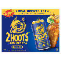 2 Hoots Hard Iced Tea Hard Iced Tea, Original - 12 Each 