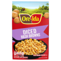 Ore-Ida Hash Brown Potatoes, Diced - 32 Ounce 