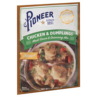 Pioneer Meal Sauce & Seasoning Mix, Chicken & Dumplings - 2 Ounce
