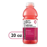 Vitaminwater Water Beverage, Nutrient Enhanced, Zero Sugar, Raspberry Dark Chocolate