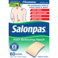 Salonpas Pain Relieving Patch - 60 Each 