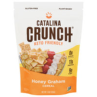 Catalina Crunch Cereal, Keto Friendly, Honey Graham - 9 Ounce 