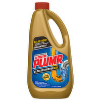 Liquid-Plumr Clog Destroyer, Pro-Strength, Gel - 1 Quart 