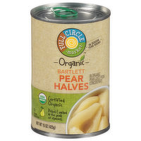 Full Circle Market Pear Halves, Bartlett - 15 Ounce 