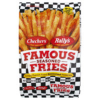 Checkers Rally's Fries, Famous, Seasoned - 28 Ounce 