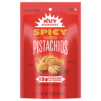 Nut Harvest Pistachios, Spicy Flavored