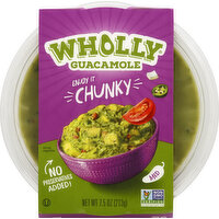 Wholly Guacamole, Chunky, Medium - 7.5 Ounce 