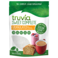 Truvia Sweetener, Stevia Leaf, Granulated, All-Purpose, Plant-Based - 16 Ounce 