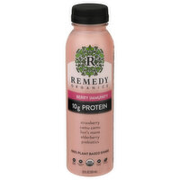 Remedy Organics Shake, 100% Plant Based, Berry Immunity - 12 Fluid ounce 