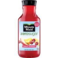 Minute Maid Juice, Zero Sugar, Fruit Punch - 52 Fluid ounce 