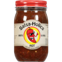 Salsa-Holics Salsa, Homestyle, Hot - 16 Ounce 