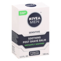 Nivea Men Post Shave Balm, Soothing, Sensitive - 3.3 Fluid ounce 