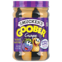 Smucker's Jelly Stripes, Peanut Butter & Grape - 18 Ounce 