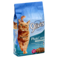 9 Lives Cat Food, Plus Care - 50.4 Ounce