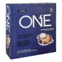 ONE Protein Bar, Blueberry Cobbler, Flavored - 12 Each 
