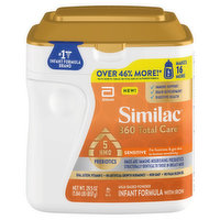 Similac Infant Formula with Iron, Milk-Based Powder, Sensitive - 29.5 Ounce 
