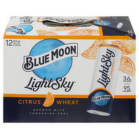 Blue Moon Beer, Citrus Wheat - 12 Each