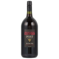 Post Winery Table Wine, Red, American Concord, Semi-Sweet - 1.5 Litre 