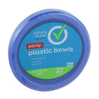 Simply Done Party Plastic Bowls - 20 Ounce 