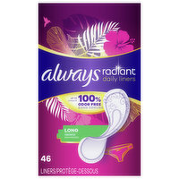 Always Daily Liners, Unscented, Long