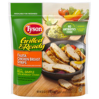Tyson Chicken Breast Strips, Fajita - 22 Ounce