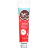 Over the Top Buttercream Decorating Icing, Rosy Red - 4 Ounce 