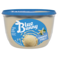 Blue Bunny Frozen Dairy Dessert, Homemade Vanilla - 48 Fluid ounce 