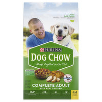 Dog Chow Dry Dog Food, Complete Adult With Real Chicken - 4.4 Pound 