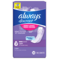 Always Pads, 3 Light - 30 Each 