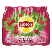 Lipton White Tea, Raspberry Flavor - 16.9 Ounce 