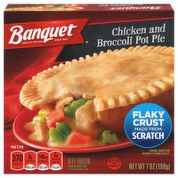 Banquet Chicken and Broccoli Pot Pie - 7 Ounce 