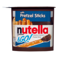 Nutella Hazelnut Spread + Pretzel Sticks