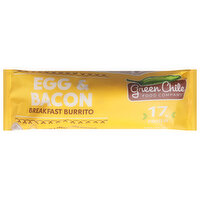 Green Chile Food Company Breakfast Burrito, Egg & Bacon