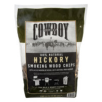 Cowboy Smoking Wood Chips, Hickory - 1 Each