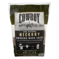 Cowboy Smoking Wood Chips, Hickory - 1 Each 