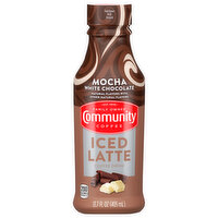 Community Coffee Mocha White Chocolate Iced Latte