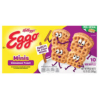 Eggo Waffles, Cinnamon Toast, Minis - 10 Each 