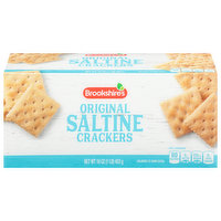 Brookshire's Crackers, Saltine, Original - 16 Ounce 