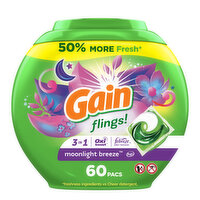 Gain Flings Moonlight Breeze Scent - 60 Each 