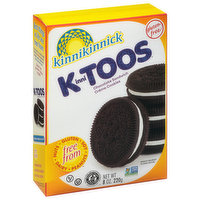 Kinnikinnick Sandwich Creme Cookies, Chocolate - 8 Ounce 